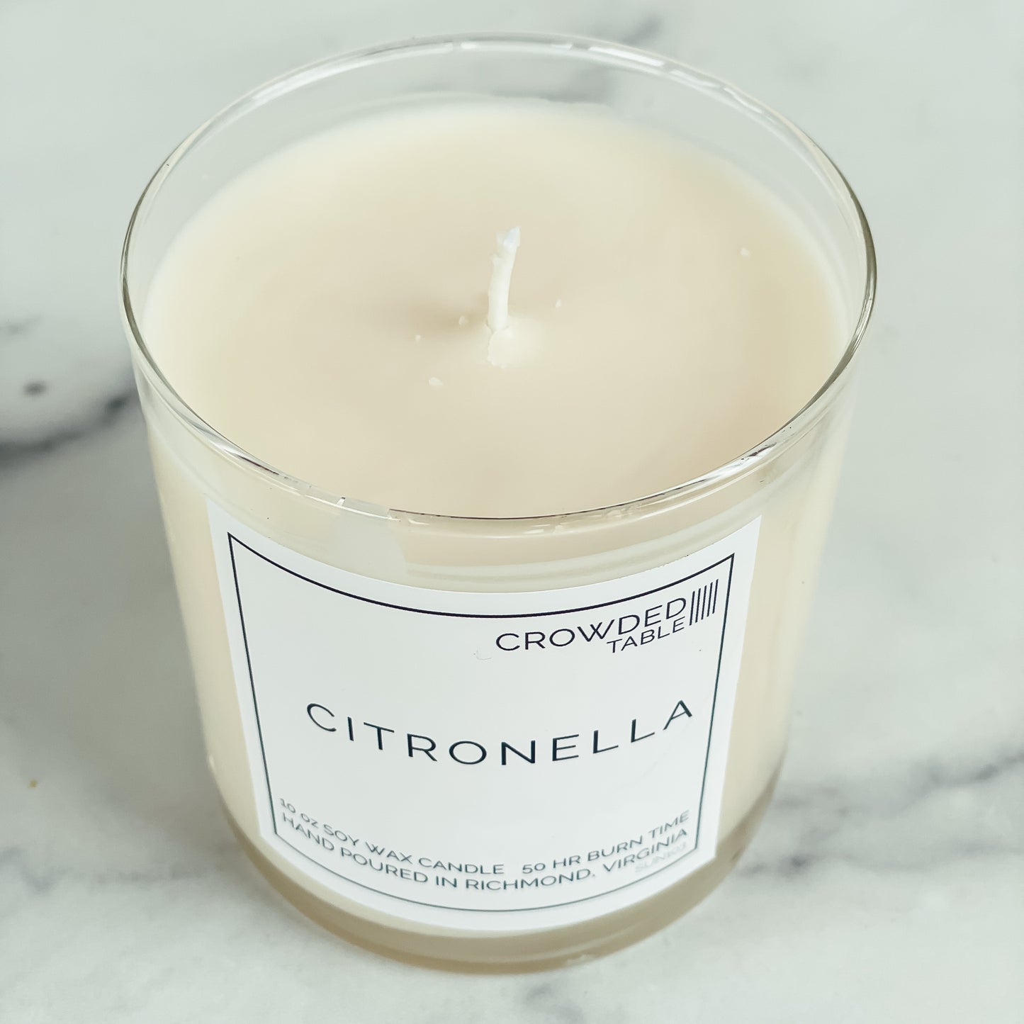 Citronella 10 oz. Pure Soy Wax Candle