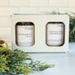 Holiday Collection Candle Sampler Pack - 4 x 10 ounce Pure Soy Wax Candles