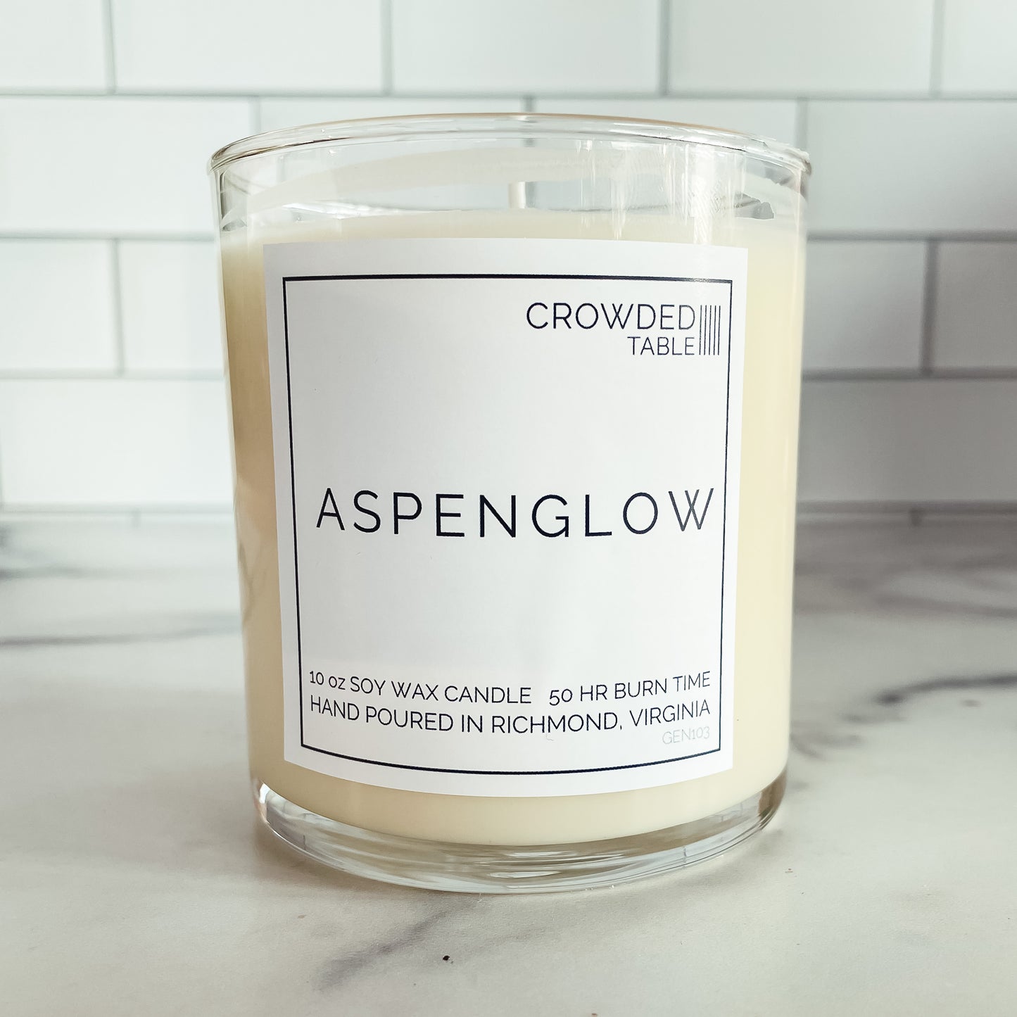Aspenglow 10 oz. Pure Soy Wax Candle