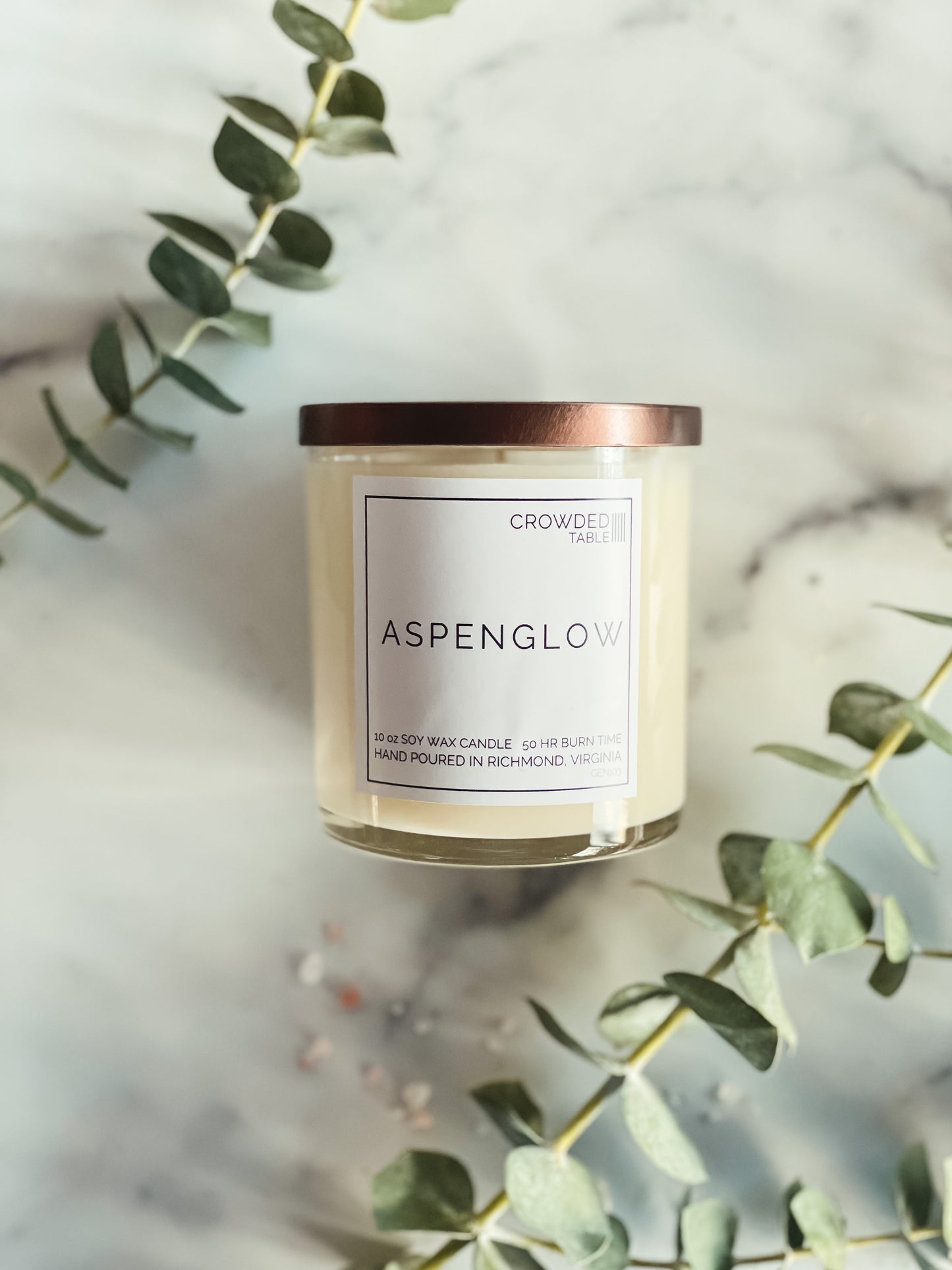 Aspenglow 10 oz. Pure Soy Wax Candle