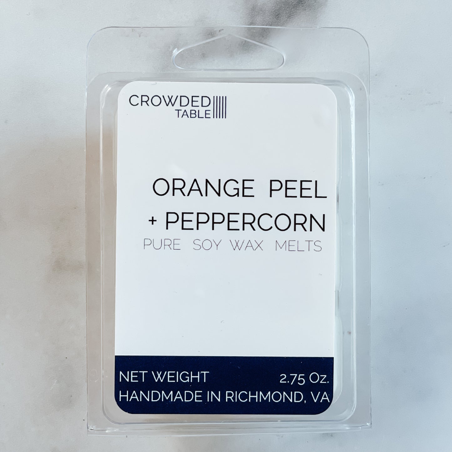 Orange Peel + Peppercorn 10 oz. Pure Soy Wax Candle