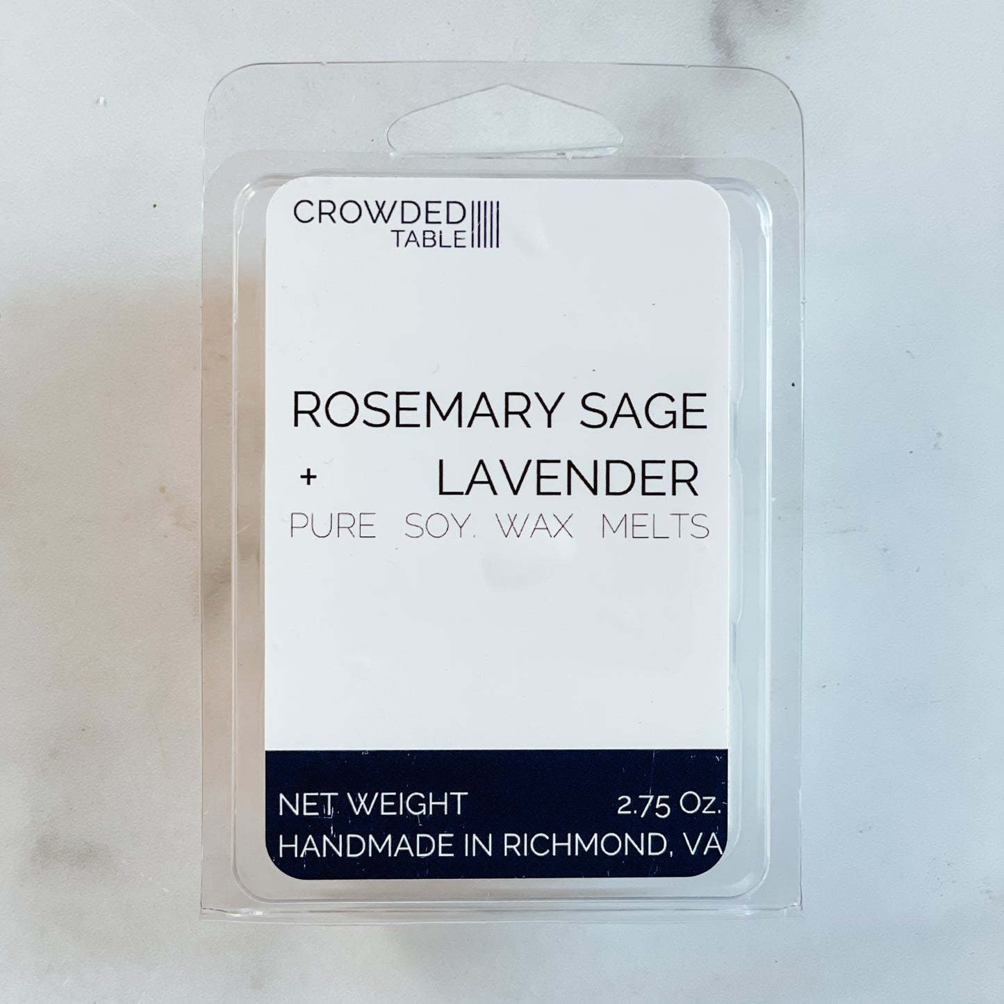 Rosemary Sage + Lavender 10 Oz. Pure Soy Wax Candle