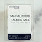 Sandalwood + Amber Sage 10 Oz. Pure Soy Wax Candle