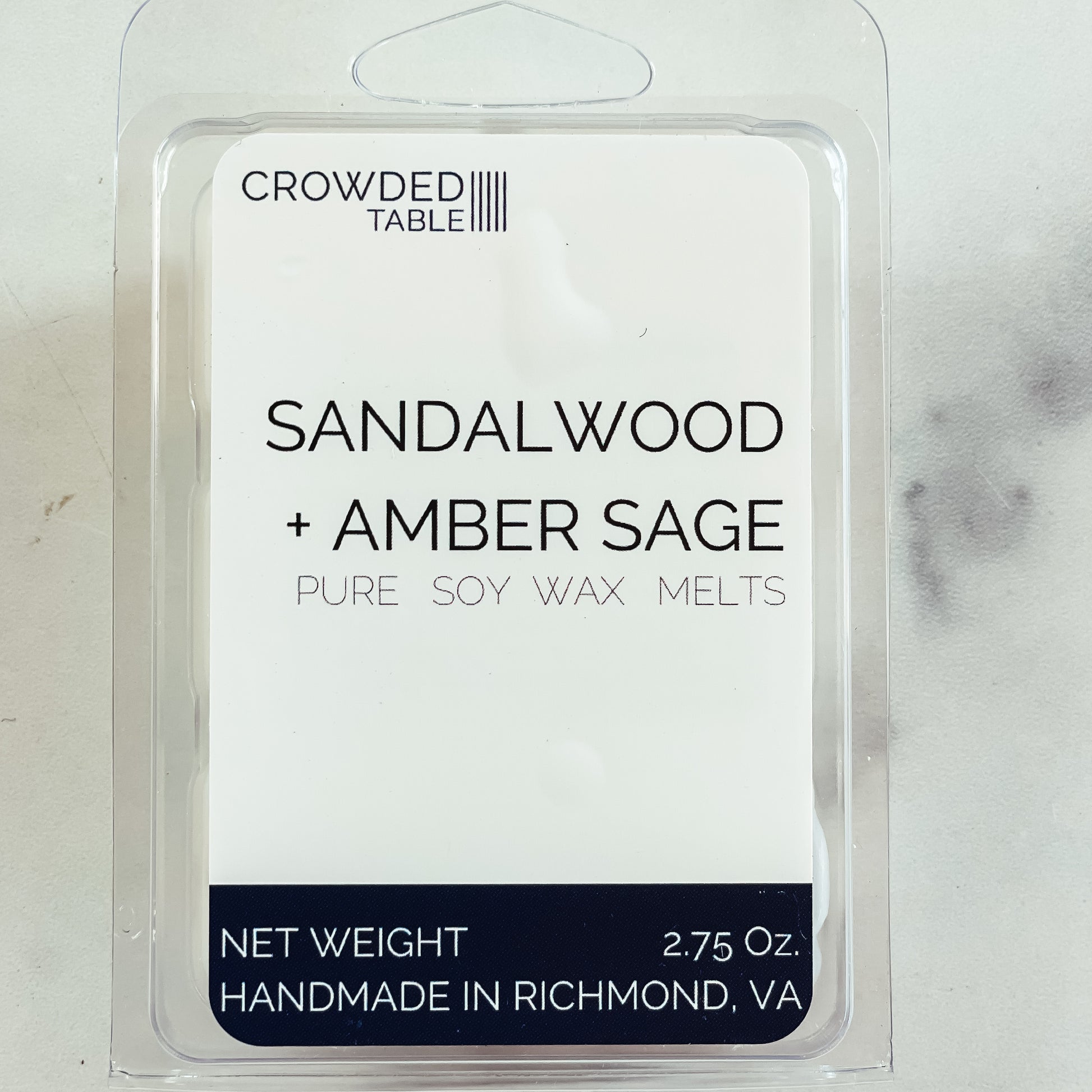 Amber & Sandalwood Wax Melt - Wax Melts