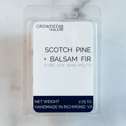 Scotch Pine + Balsam Fir 10 oz. Pure Soy Wax Candle