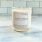 Spiced Pumpkin + Vanilla Cream 10 oz. Pure Soy Wax Candle
